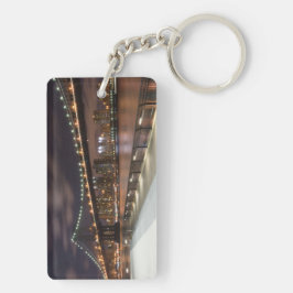 Manhattan Bridge und NYC Skyline Schlüsselanhänger