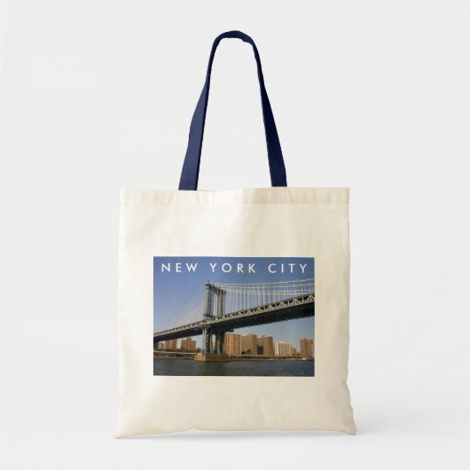 Manhattan-Brücke über den East River | New York Ci Tragetasche (Vorne)