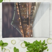 Manhattan-Brücke und NYC Skyline Handtuch (Gefaltet)