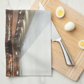 Manhattan-Brücke und NYC Skyline Handtuch (Viertel Falte)