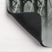 Manhattan-Brücken-Morgen-Nebel Mousepad (Ecke)