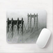 Manhattan-Brücken-Morgen-Nebel Mousepad (Mit Mouse)