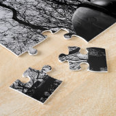 Manhattan Chrysler Gebäude im Winterpuzzle Puzzle (Seite)