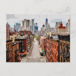 Manhattan Cityscape New York City Postkarte