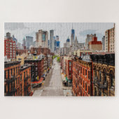 Manhattan Cityscape New York City Puzzle (Horizontal)