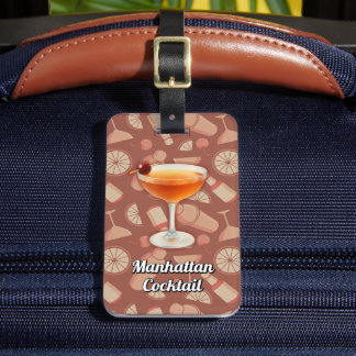 Manhattan Cocktail Gepäckanhänger