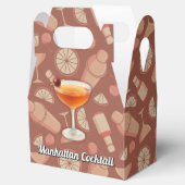 Manhattan Cocktail Geschenkschachtel (Geöffnet)