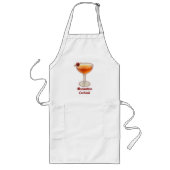 Manhattan Cocktail Lange Schürze (Vorne)