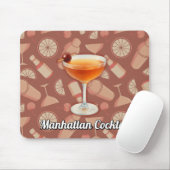 Manhattan Cocktail Mousepad (Mit Mouse)