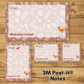 Manhattan Cocktail Post-it Klebezettel
