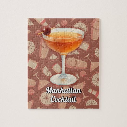 Manhattan Cocktail Puzzle (Vertikal)