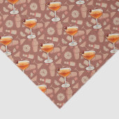 Manhattan Cocktail Seidenpapier (Ausschnitt)