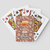 Manhattan Cocktail Spielkarten (Rückseite)