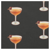 Manhattan Cocktail Stoff (Nahaufnahme)