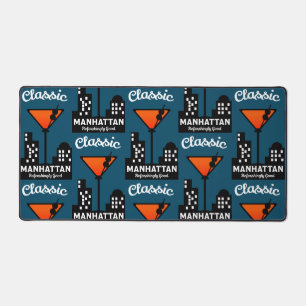 Manhattan Cocktail Wall Art Schreibtischunterlage
