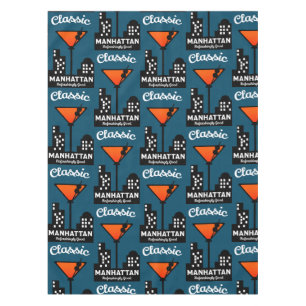 Manhattan Cocktail Wall Art Tischdecke