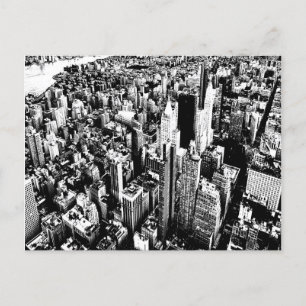Manhattan entworfen einladungspostkarte