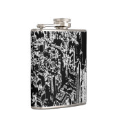 Manhattan entworfen flachmann (Rechts)