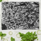 Manhattan entworfen geschirrtuch (Gefaltet)