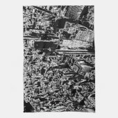 Manhattan entworfen geschirrtuch (Vertikal)