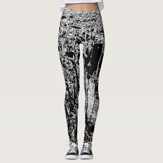 Manhattan entworfen leggings (Vorderseite)
