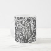 Manhattan entworfen mattglastasse (Vorderseite Links)