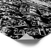 Manhattan entworfen poster (Ecke)