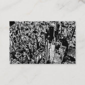 Manhattan entworfen visitenkarte (Vorderseite)