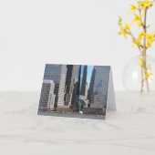 Manhattan Financial District Karte (Gelbe Blume)