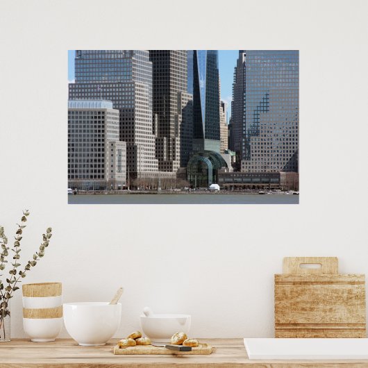 Manhattan Financial District Poster (Küche)