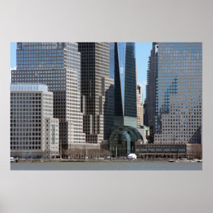 Manhattan Financial District Poster