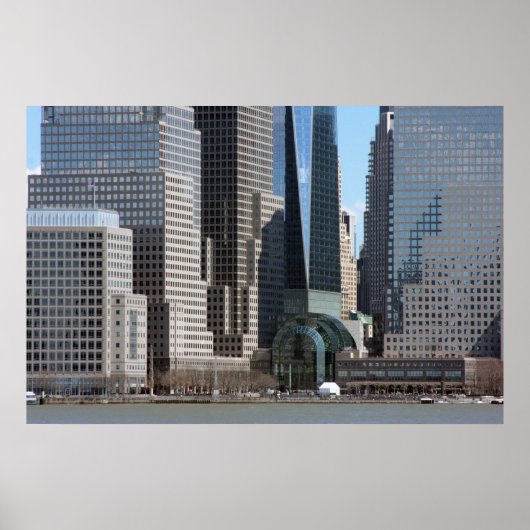 Manhattan Financial District Poster (Vorne)