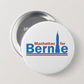 Manhattan für Bernie Button (Vorne & Hinten)