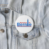 Manhattan für Bernie Button (Beispiel)