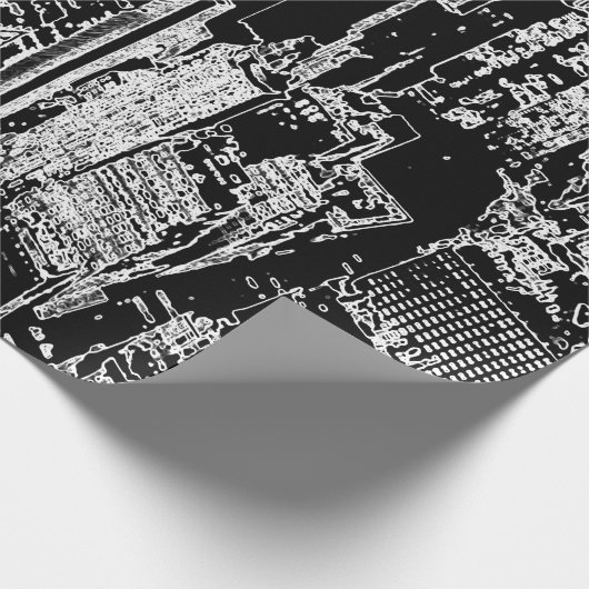 Manhattan Geschenkpapier (Ecke)