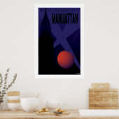 Manhattan (großes Poster) Poster (Küche)