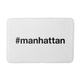 MANHATTAN Hashtag Badematte