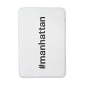 MANHATTAN Hashtag Badematte (Vorderseite Vertikal)