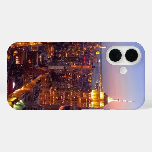 Manhattan illuminated Case-Mate iPhone hülle (Rückseite (Horizontal))