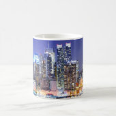 Manhattan Illuminated City Kaffeetasse (Mittel)