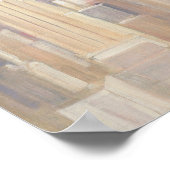 Manhattan im Mist | New York City Poster (Ecke)