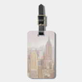 Manhattan im Nebel | New York City Gepäckanhänger (Vorderseite vertikal)