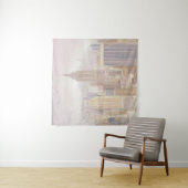 Manhattan im Nebel | New York City Wandteppich (Beispiel)