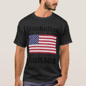 Manhattan Kansas Stylish Prints3 T-Shirt (Vorderseite)