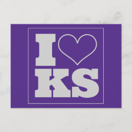 Manhattan (KS) Einladung von Tailgate Postkarte