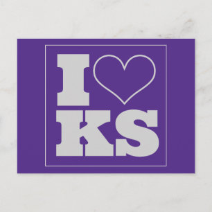 Manhattan (KS) Einladung von Tailgate Postkarte