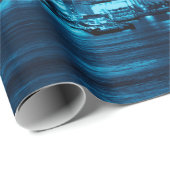 Manhattan midtown skyscrapers and New York City Sk Geschenkpapier (Rolleneckpunkt)