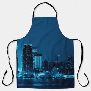 Manhattan midtown skyscrapers and New York City sk Schürze