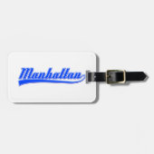 Manhattan mit Swash Gepäckanhänger (Vorderseite horizontal)