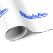 Manhattan mit Swash Geschenkpapier (Rolleneckpunkt)